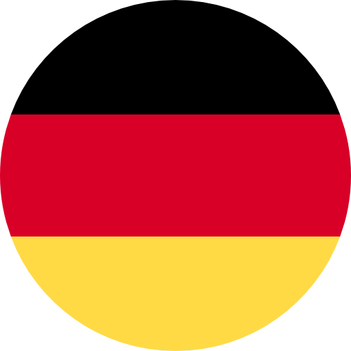 Yuvarlak Almanya Bayrağı Iconu
