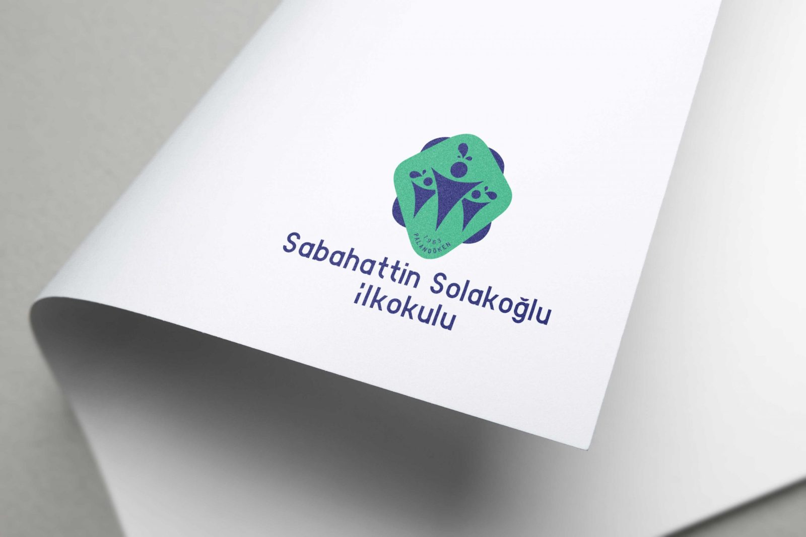 Sabahattin Solakoğlu İlkokulu Logo Tasarım