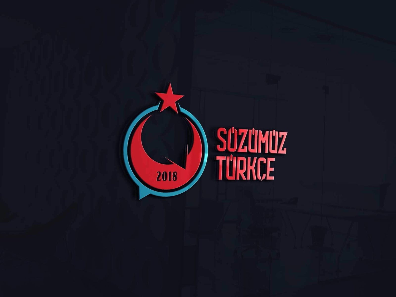 Sözümüz Türkçe Logo Tasarım