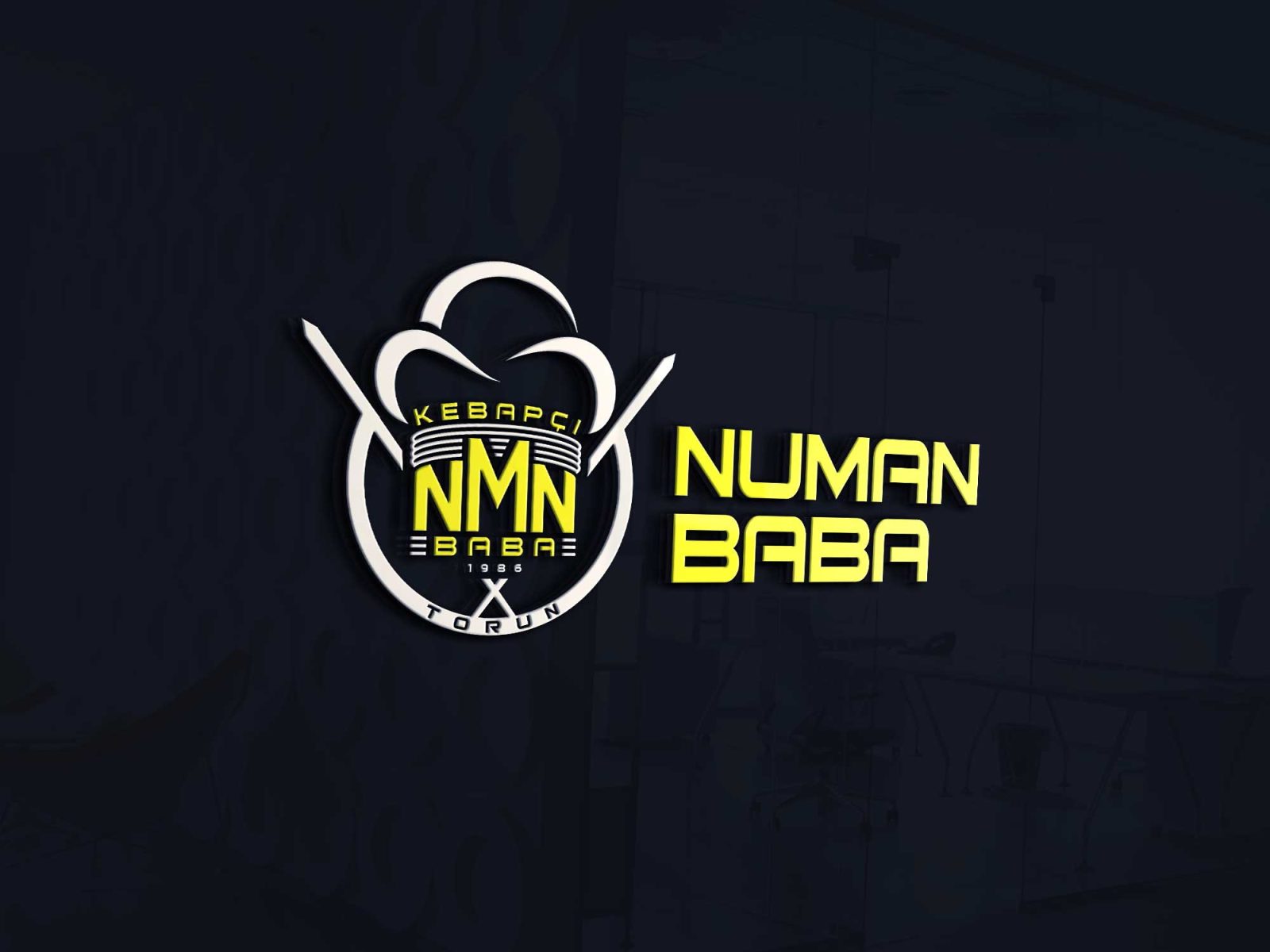 Kebapçı Numan Baba Logo Tasarım
