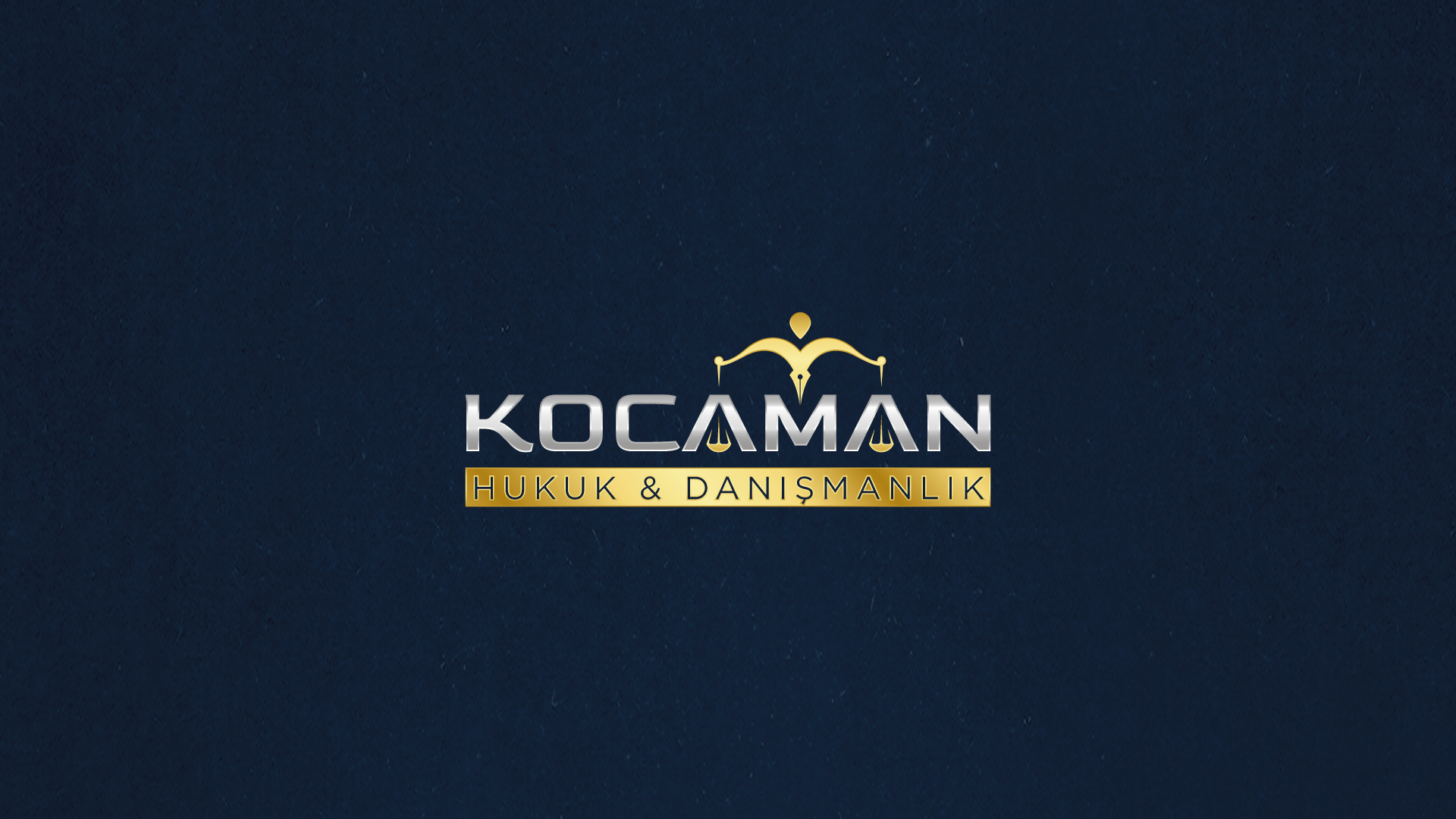 Kocaman Hukuk & Danışmanlık Avukat Logosu Logo Tasarım