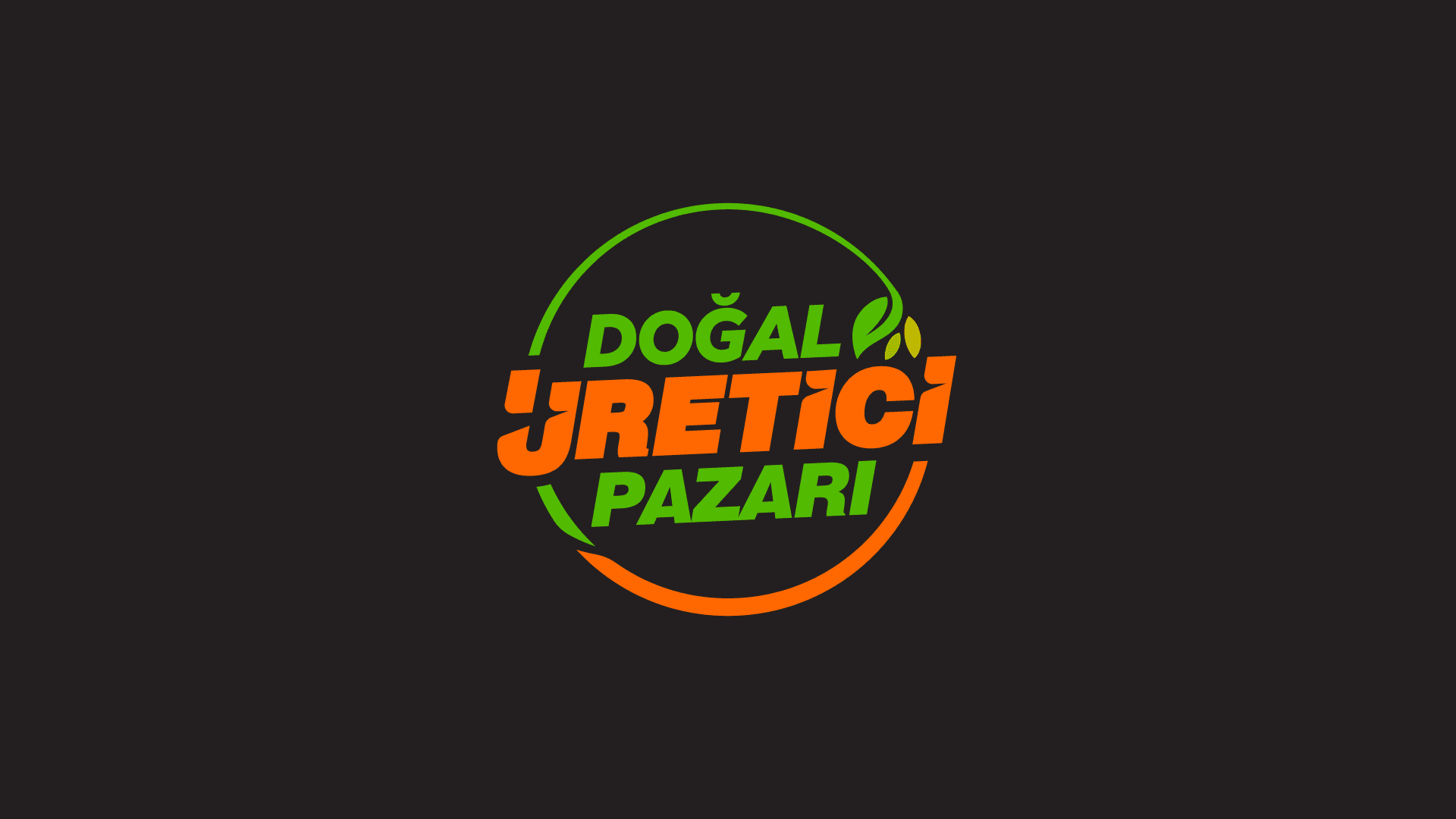 Doğal Üretici Pazarı Logo Tasarım